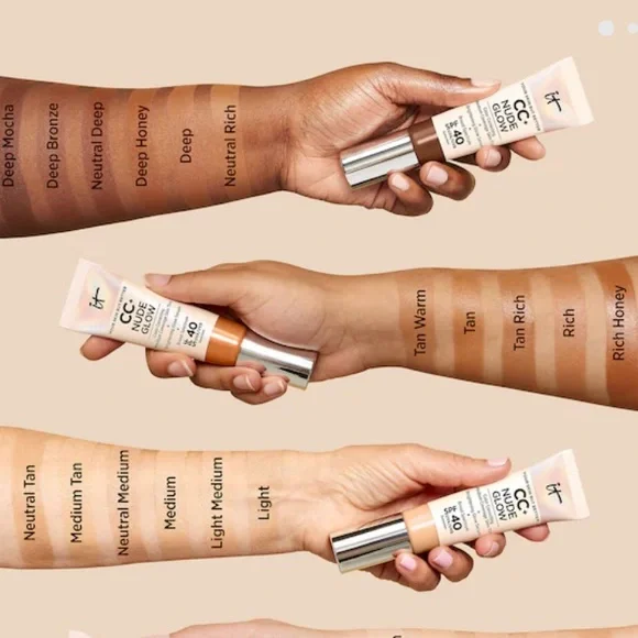 IT Cosmetics CC+ Nude Glow Lightweight Foundation, NWT.